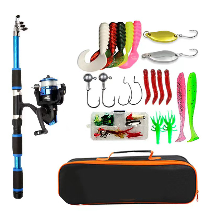 Fishing Equipment Online - Set tiang pancing, kit lengkap dengan
