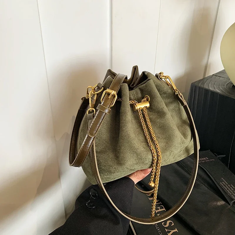 Fishing Equipment Market - Tas Selempang Sederhana Bahan Suede Imitasi