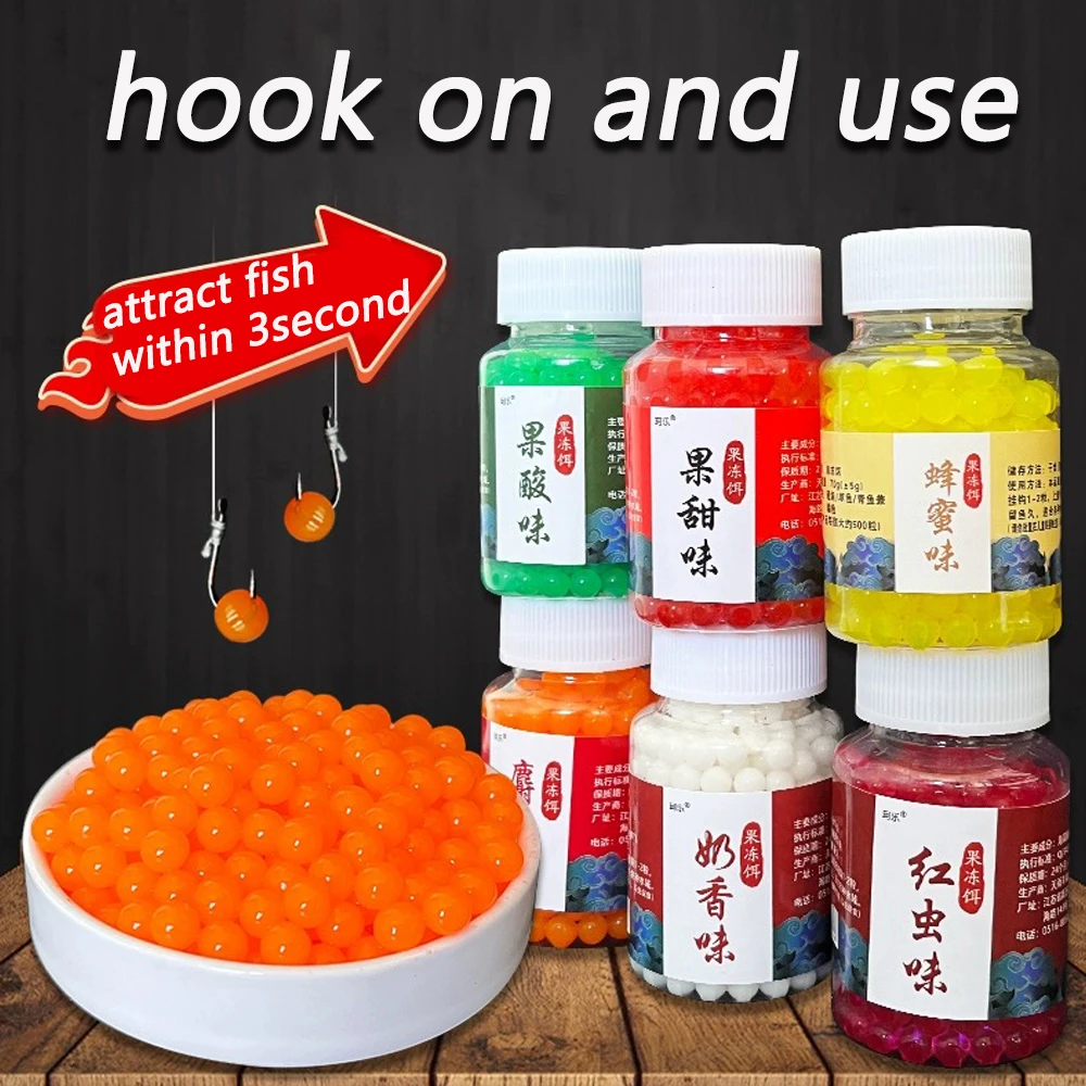 Quality Fishing Equipment - Umpan Jeli 300 Buah Makanan Ikan