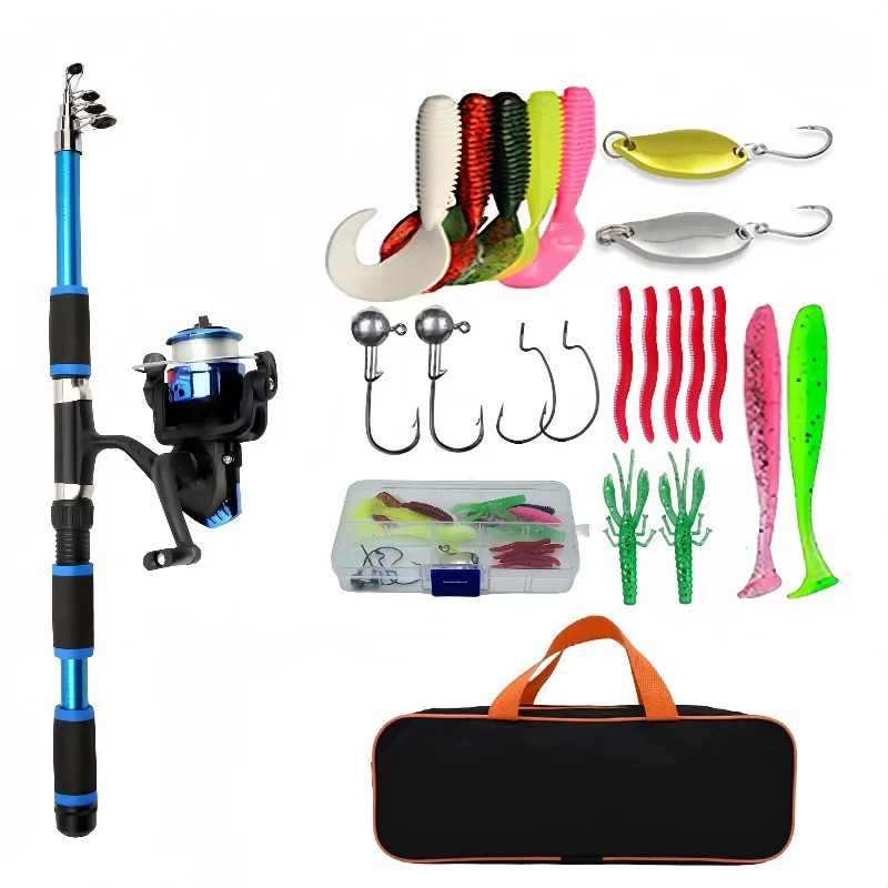 Fishing Equipment Online - Set Peralatan Memancing Lengkap Dengan Joran