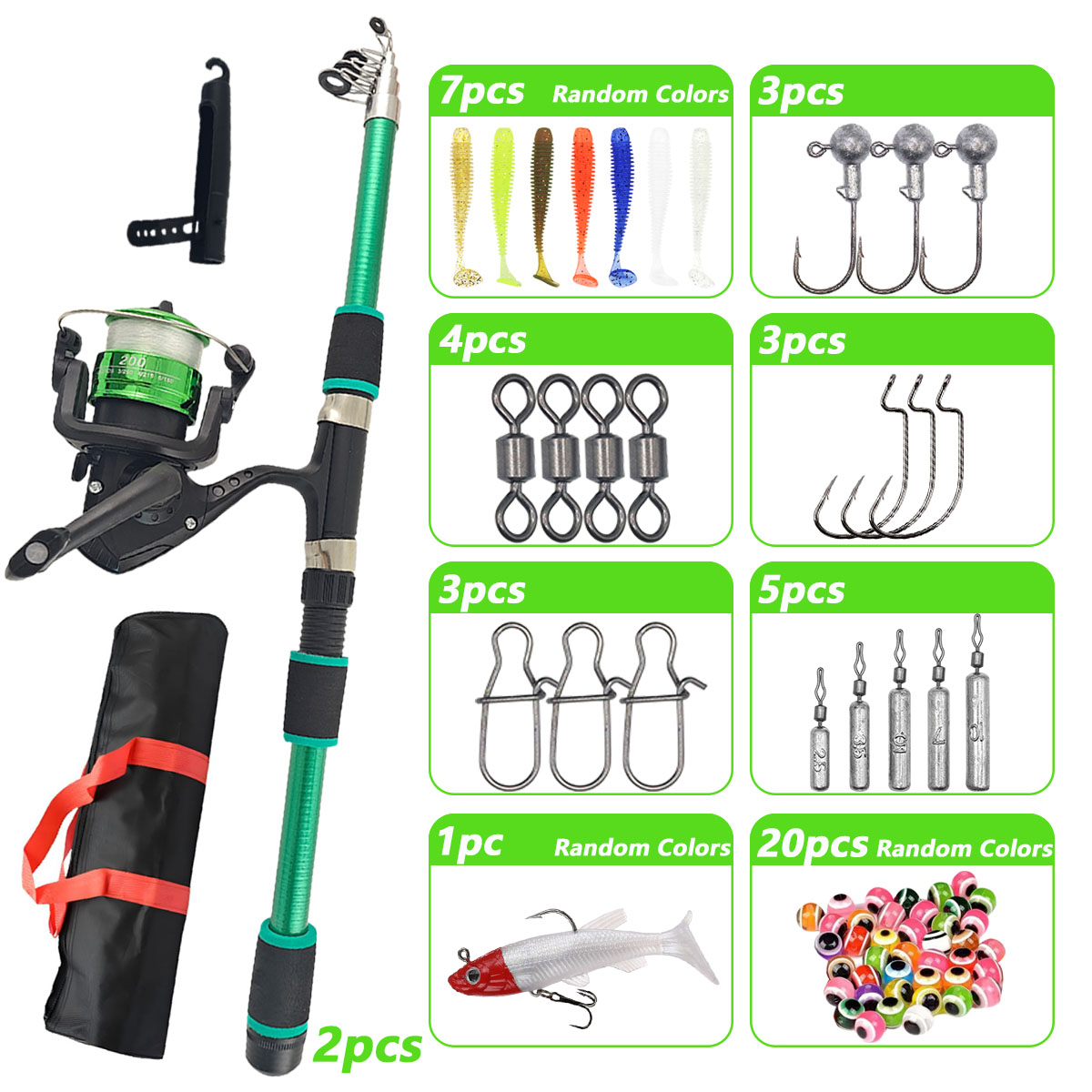 Set Lengkap Joran Pancing Puta - Fishing Equipment Online ulasan dan harga