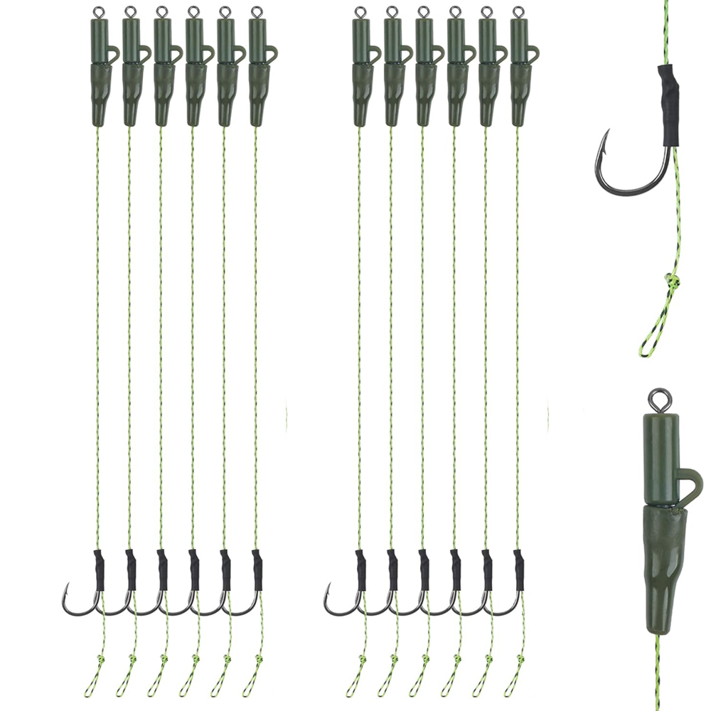 12 buah rig rambut memancing i - Fishing Equipment Shop ulasan dan harga