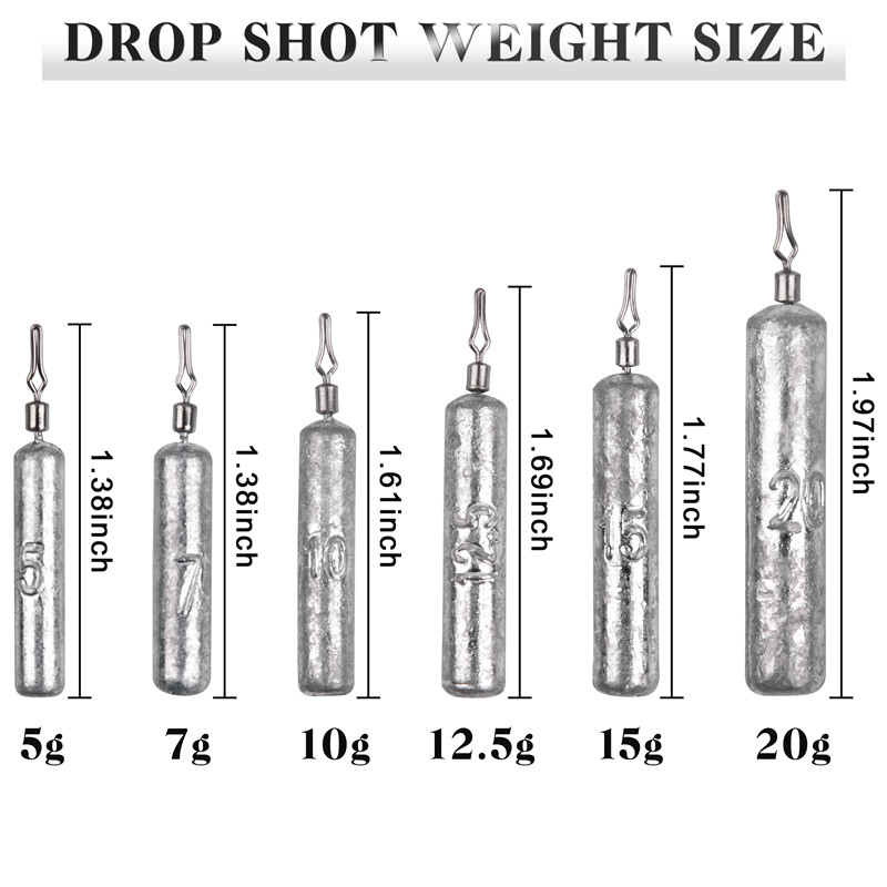 24 Buah/Lot Drop Shot Rigs Lea - Fishing Equipment Shop ulasan dan harga