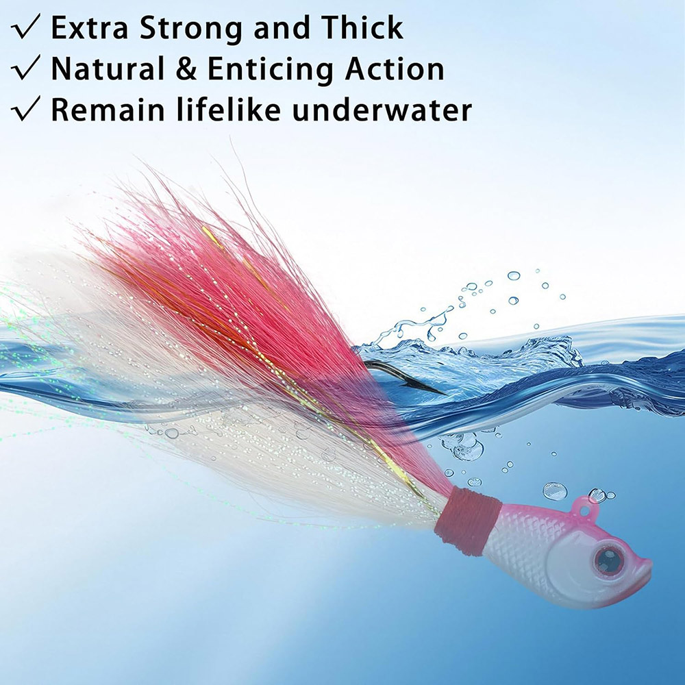 3pcs Umpan Jig Bucktail Air As - Fishing Equipment Shop ulasan dan harga