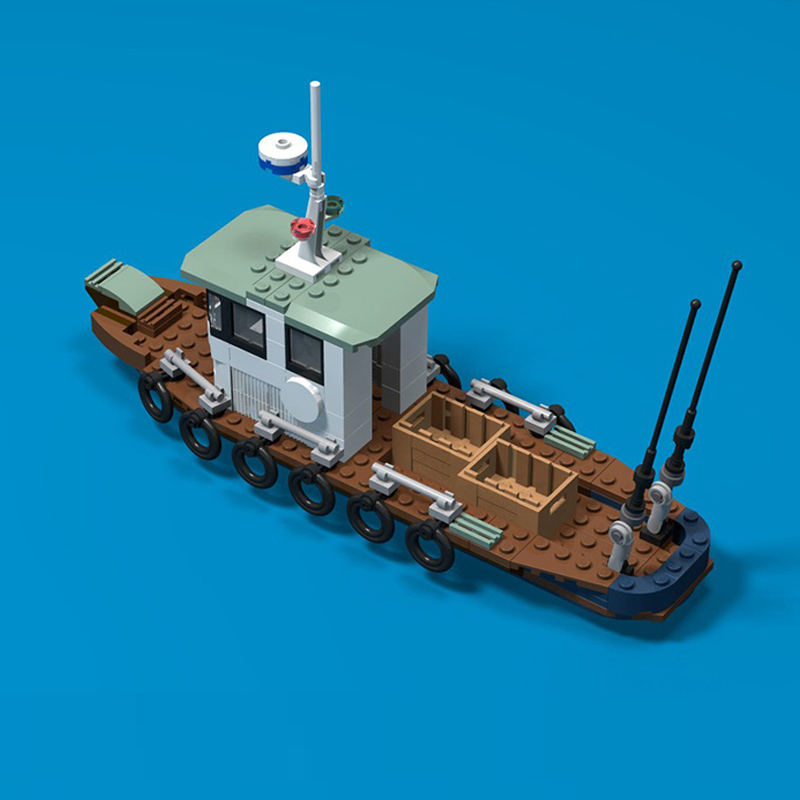 Model Kapal Nelayan Klasik MOC - Fishing Equipment For 6 Year Old ulasan dan harga