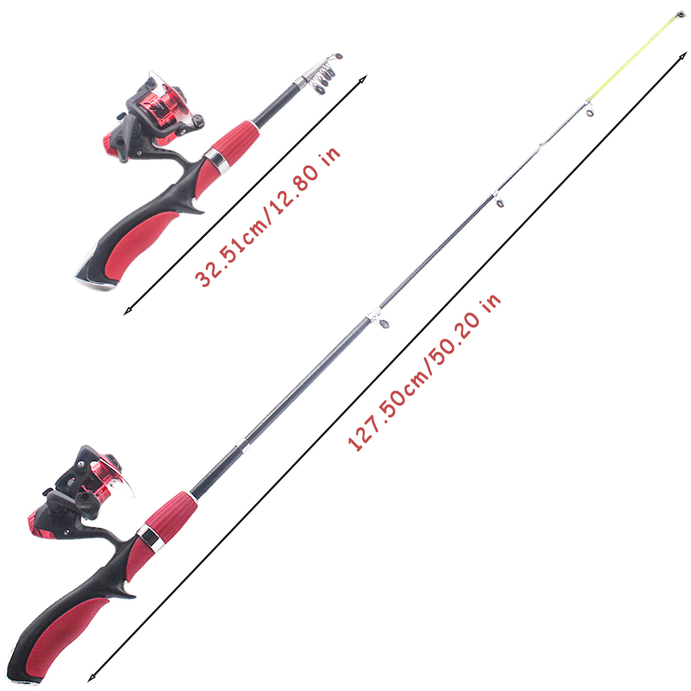 Set tongkat pancing teleskopik - Fishing Equipment Online ulasan dan harga