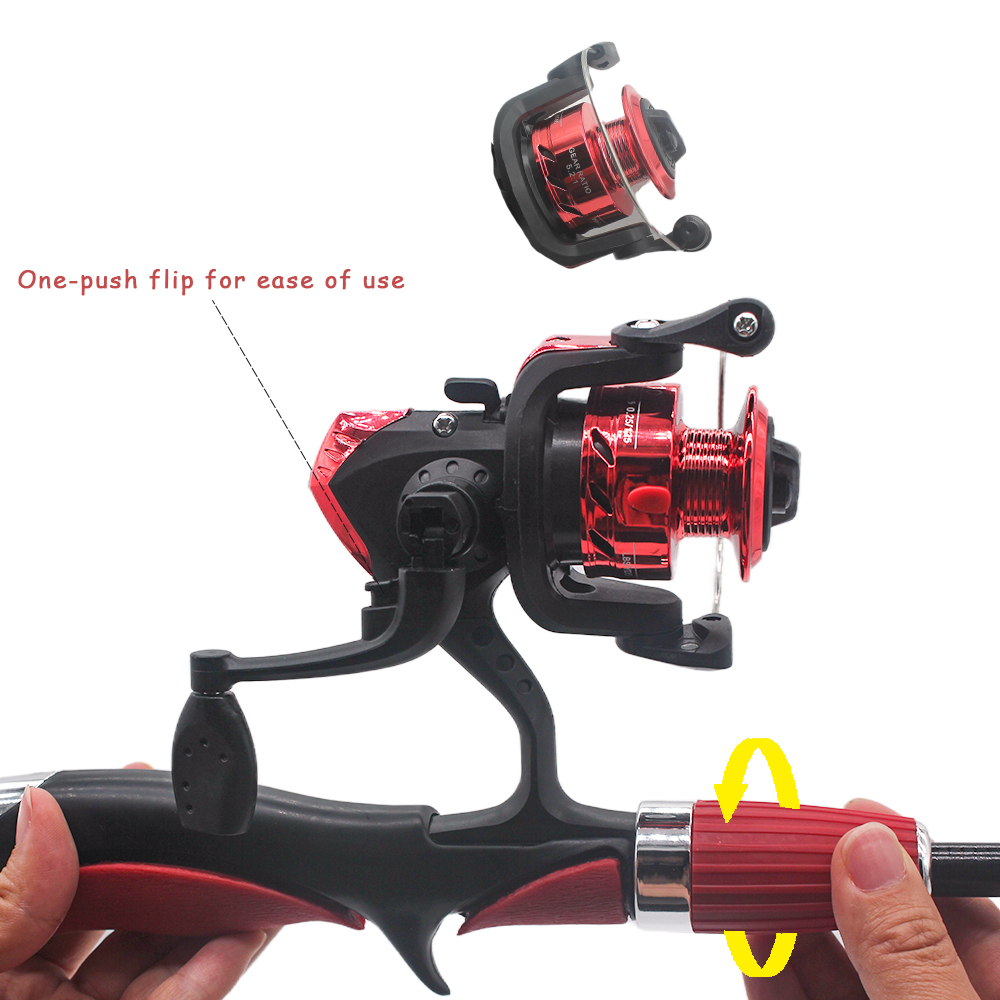 Set tongkat pancing teleskopik - Fishing Equipment Online ulasan dan harga