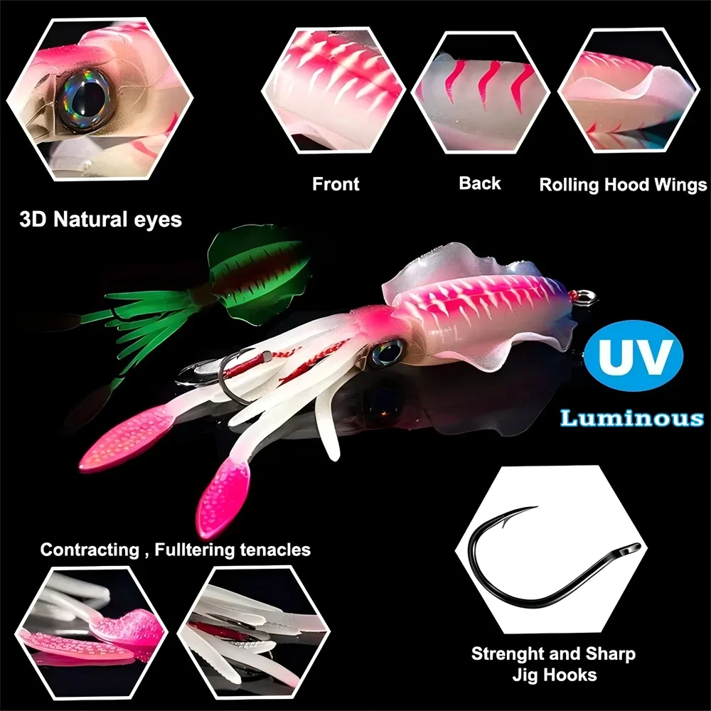 ZUKIBO umpan pancing cumi-cumi - Quality Fishing Equipment ulasan dan harga